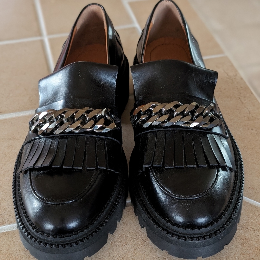 Billi Bi Copenhagen Black Leather Loafers - Picture 6 of 8